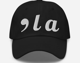 Comma La Hat (Embroidered Dad Cap)