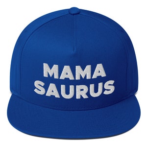Dinosaur Snapback Cap, Dinosaur Embroidered Hat, Mama Saurus, Mothers Day Gift, Gift For Mothers, Best Mom Ever Hat