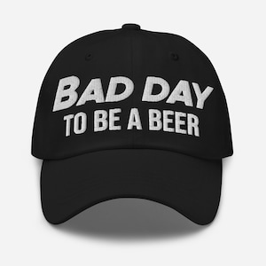 Cappello da brutta giornata per essere un birraio (berretto da papà ricamato)
