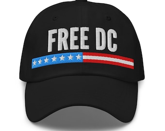 Free DC Hat (Embroidered Dad Cap)
