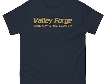 Valley Forge Automobiles Mitte T-Shirt, Marine