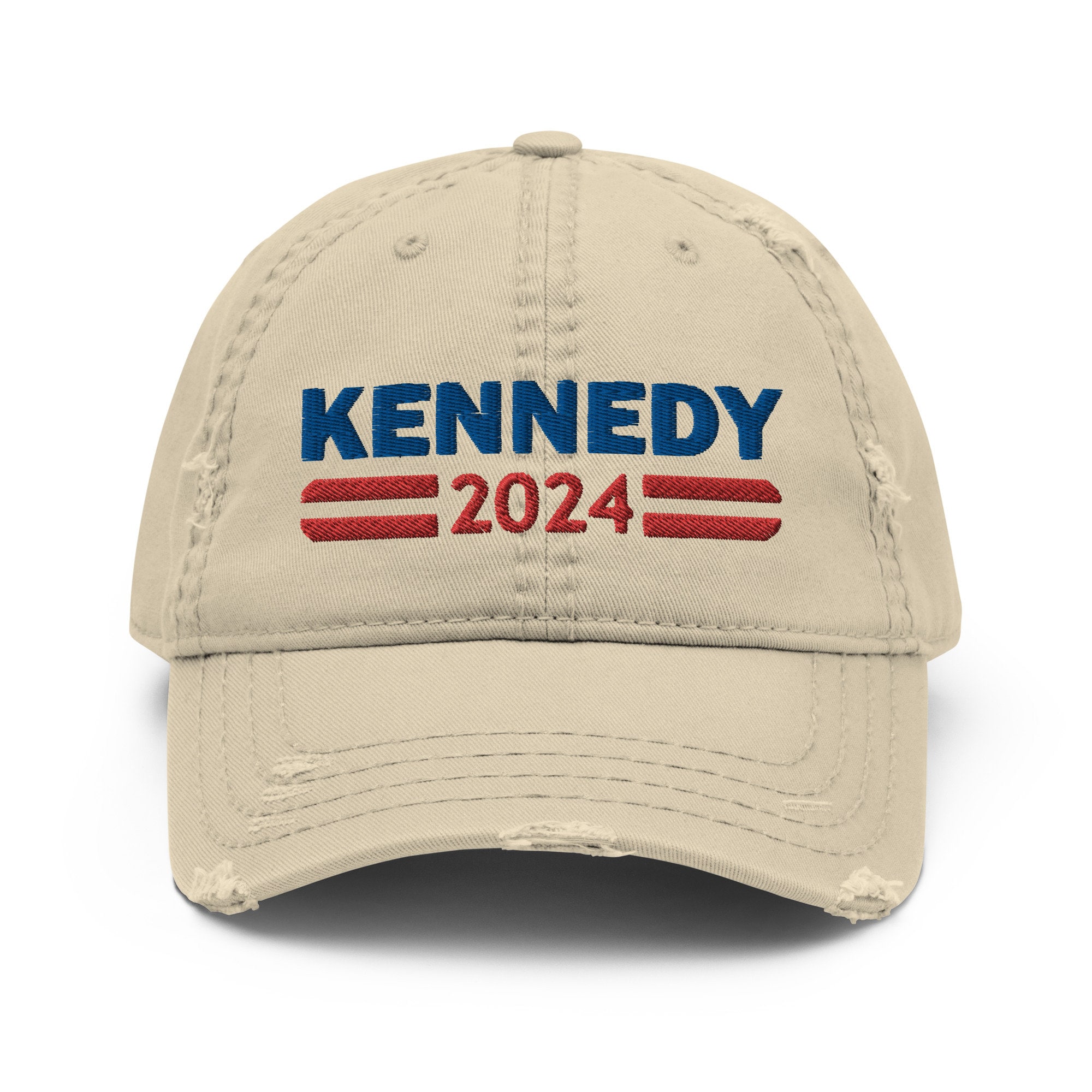 Kennedy 2024 Hat embroidered Distressed Dad Cap, RFK JR for President