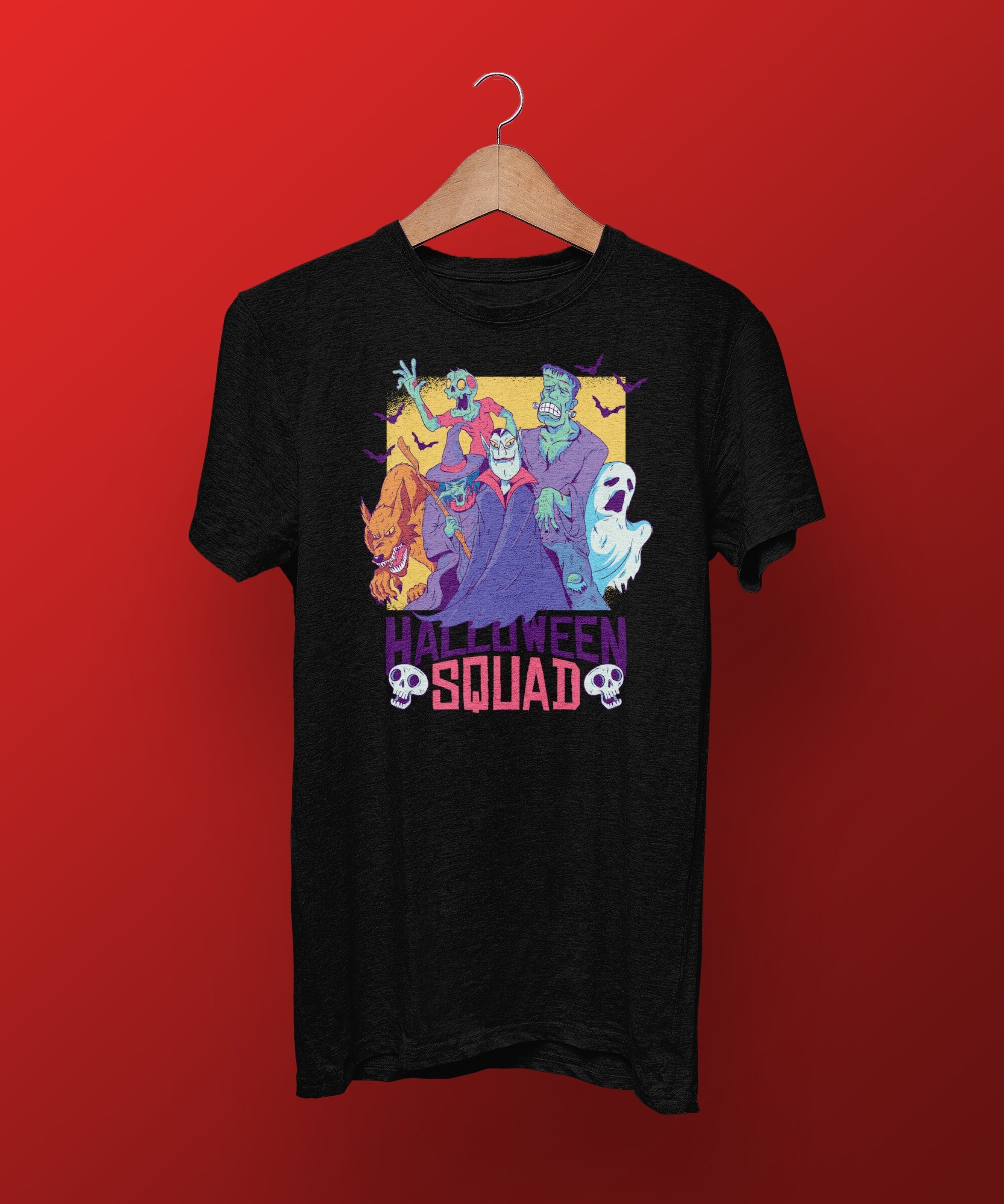 Discover Halloween Squad T-Shirt, Halloween Squad Gift Tee Shirt