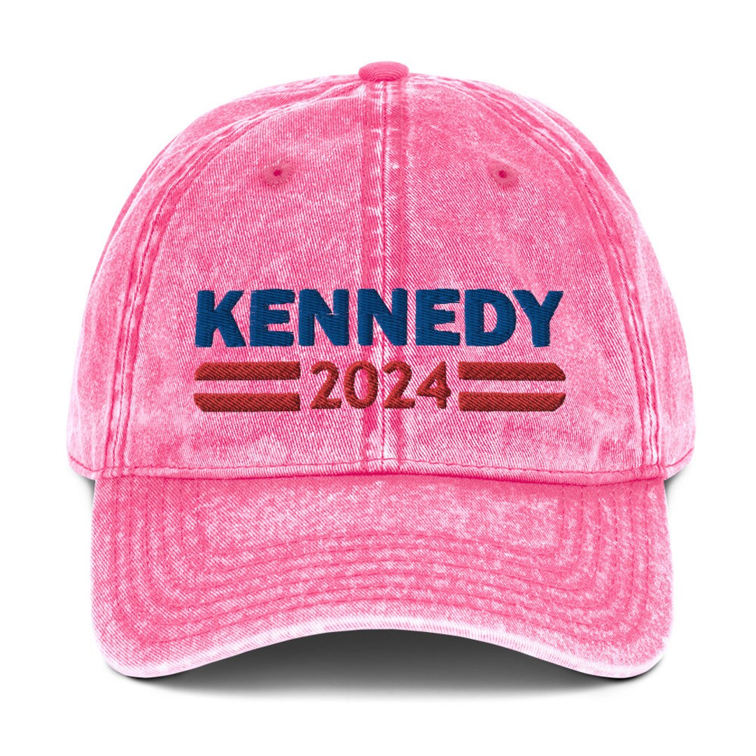 Kennedy 2025 Hat embroidered Vintage Cotton Twill Cap, RFK JR for