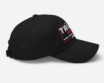 Cappellino Trump Vance 2024 MAGA – Rosso Ricamato Make America Great Again Trade Winds