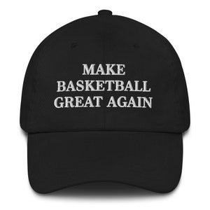 Basketball Dad Cap, Basketball gestickter Hut, Basketball großartig wieder machen Hut, Basketball-Liebhaber Geschenk, Maga Meme