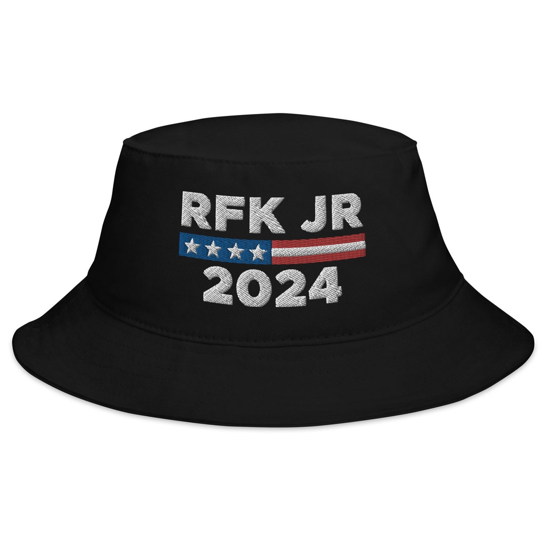 Rfk Jr Hat (embroidered Bucket Cap) RFK JR for President 2024 Merch ...
