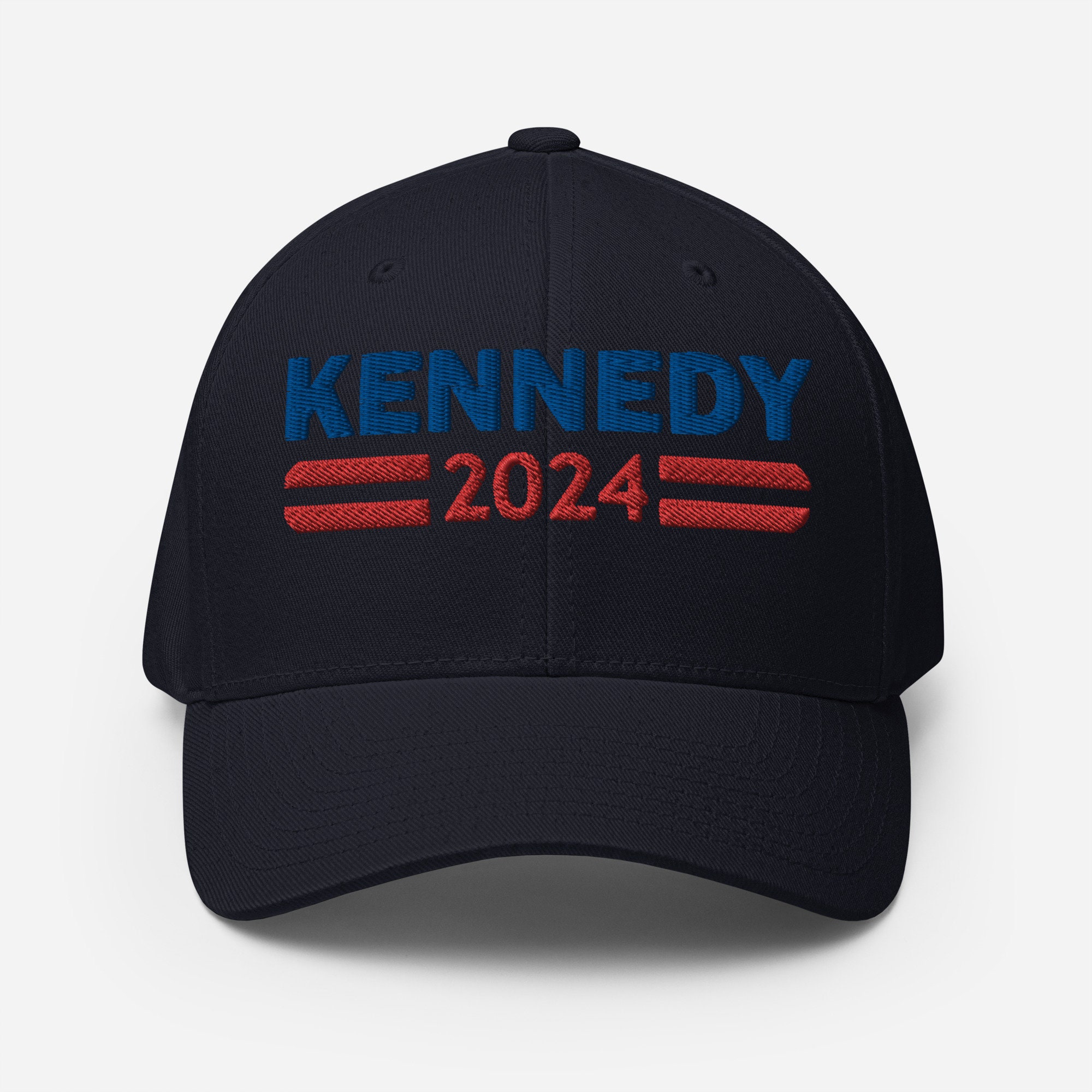 Kennedy 2024 Hat embroidered Flexfit Cap, RFK JR for President 2024