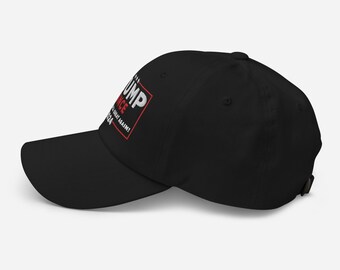Cappello MAGA regolabile, Make America Great Again, cappello Trump 2024, slogan Donald Trump con berretto da baseball con bandiera USA, prodotto Trump rosso, Rosso, 3-5