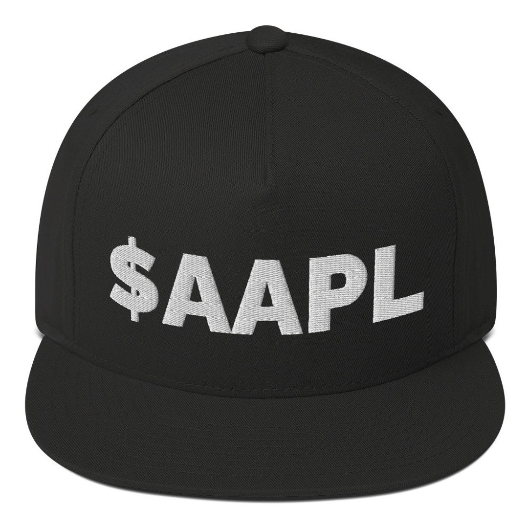 Apple Stock Snapback Cap, Apple Stock Embroidered Hat, Aapl Lovers ...