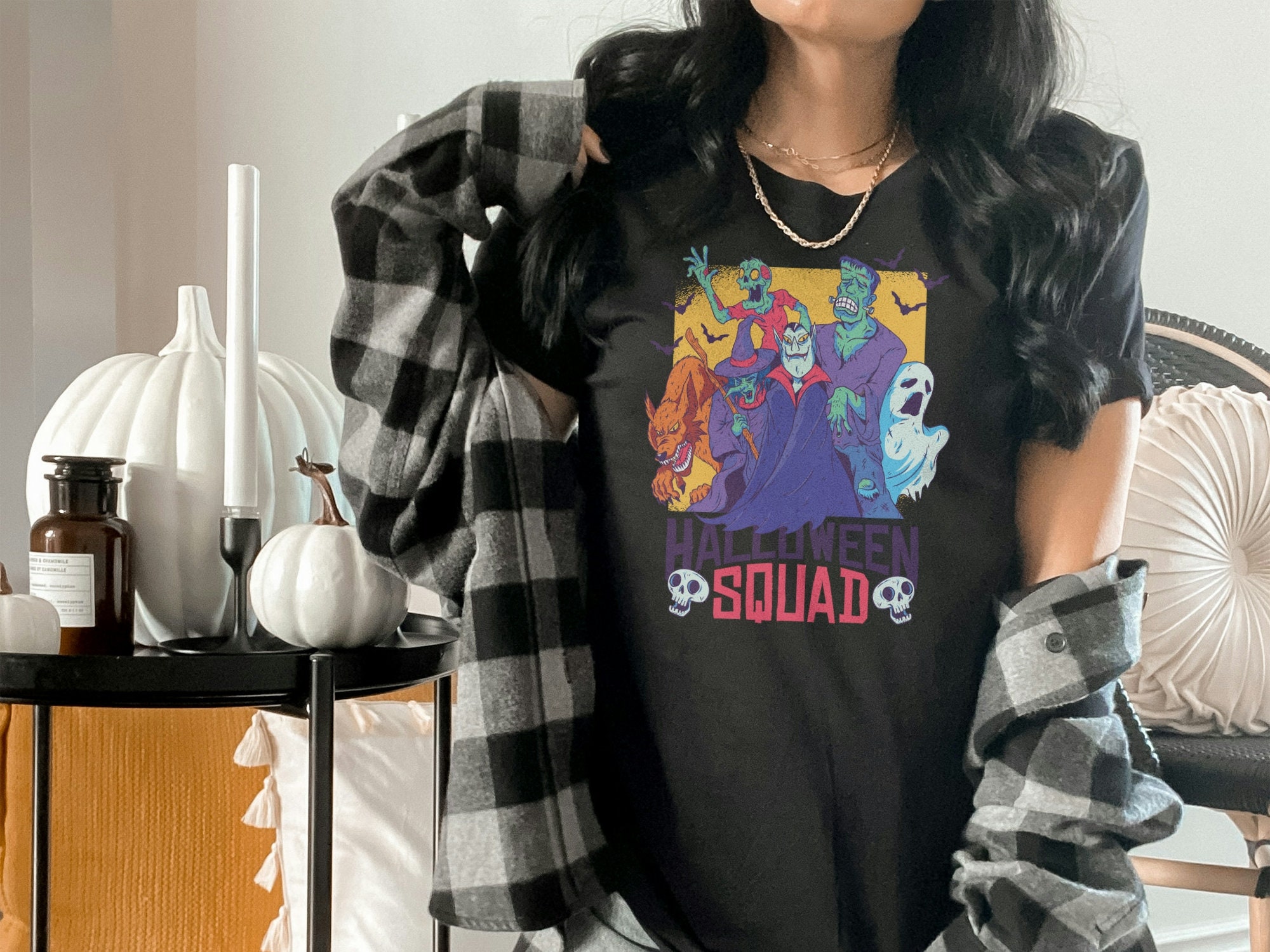 Discover Halloween Squad T-Shirt, Halloween Squad Gift Tee Shirt