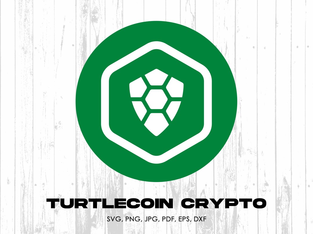 Turtlecoin Crypto Logo Archivo svg png pdf jpg eps dxf Etsy México
