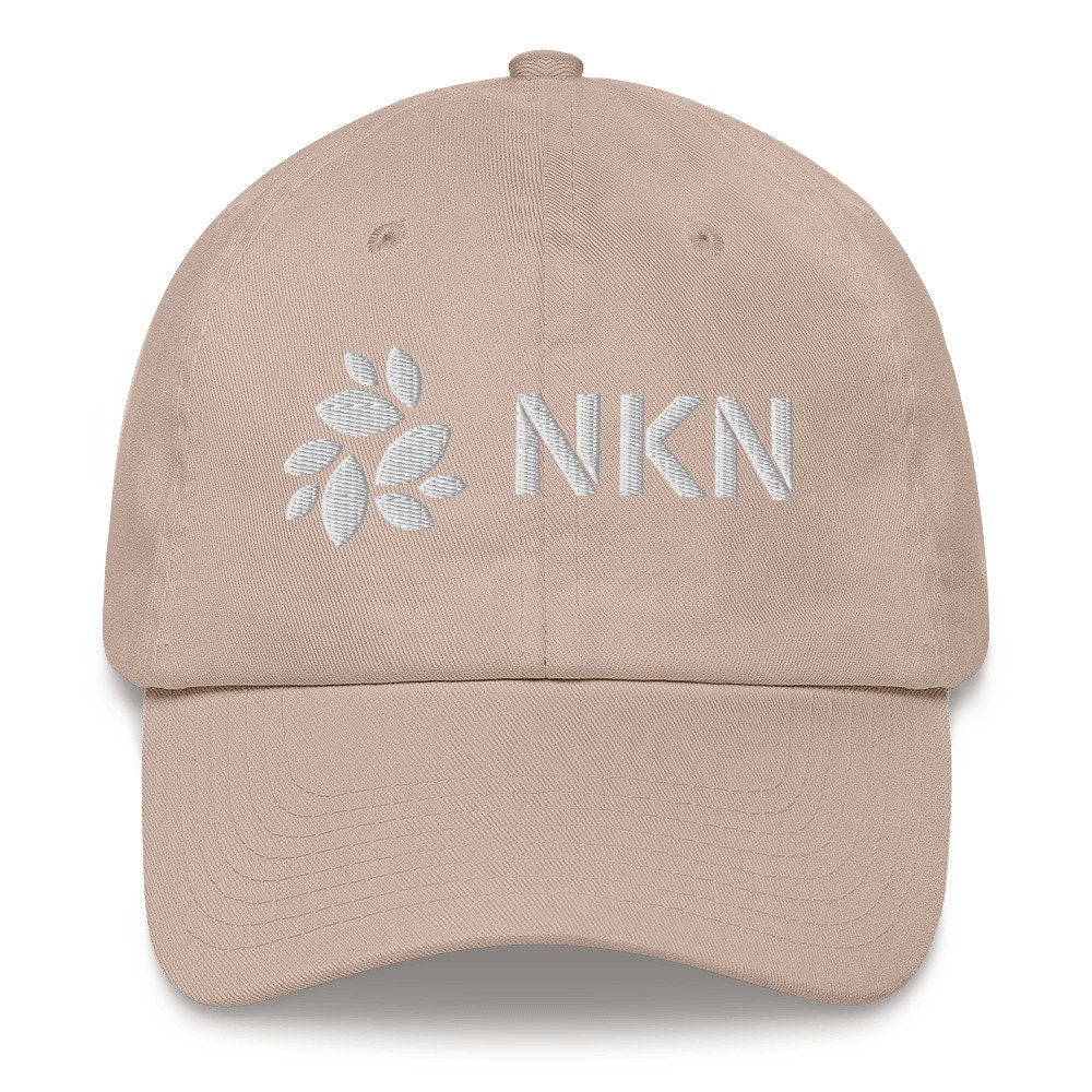 Chapeau NKN, Casquette papa brodée NKN, Cadeau crypto NKN - Etsy France