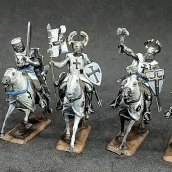 Scale 1:72 Painted Teutonic Knights, Miniatures By Maressculptures - Modeler Veteran