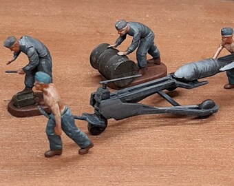 手作り塗装済み アメリカ海軍パイロット 第二次世界大戦フィギュア 1