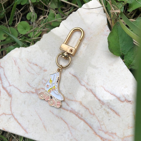 Roller Skate Charm Etsy