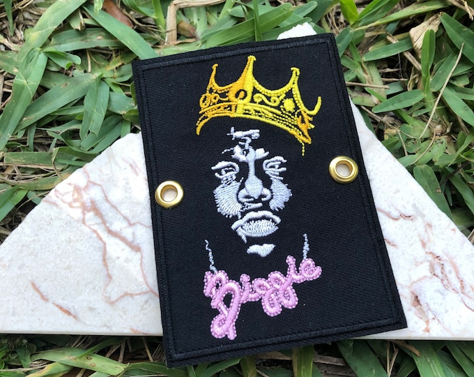 Biggie Smalls Notorious B.I.G. Roller Skate & Sneaker Patch Roller