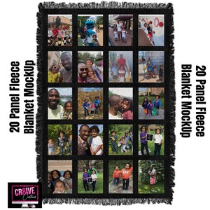 Custom 20 Panel Photo Blanket