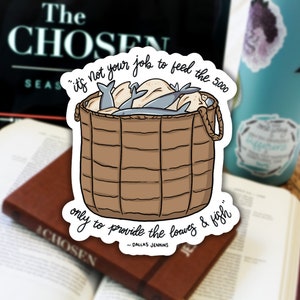 Loaves & Fish - The Chosen Sticker