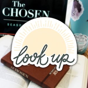 Look Up - Sun Design - The Chosen Sticker