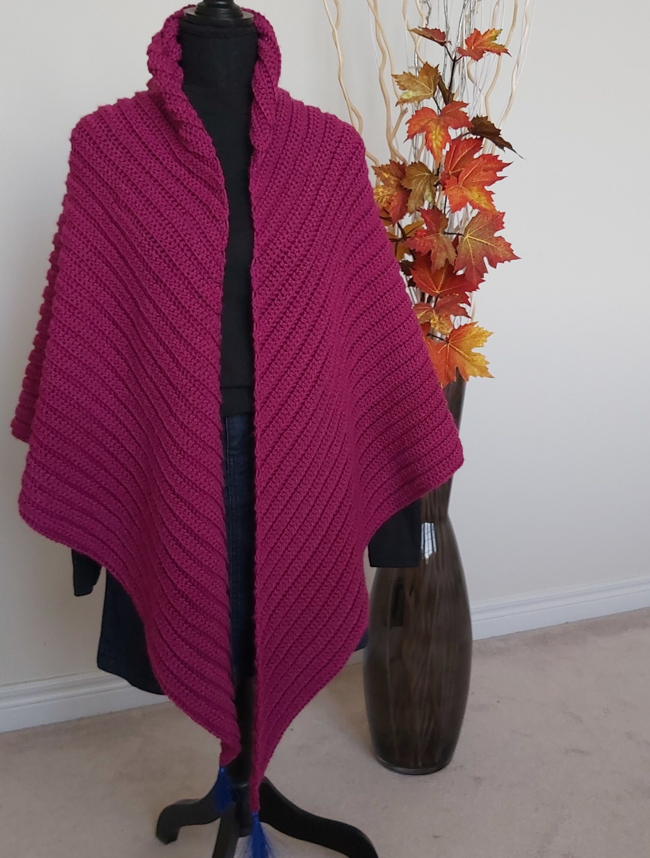 Chunky Scarf Knitting Pattern for Men and Women Long Scarf Knit