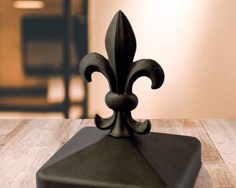 Universal Decorative Finial – Fleur de Lis