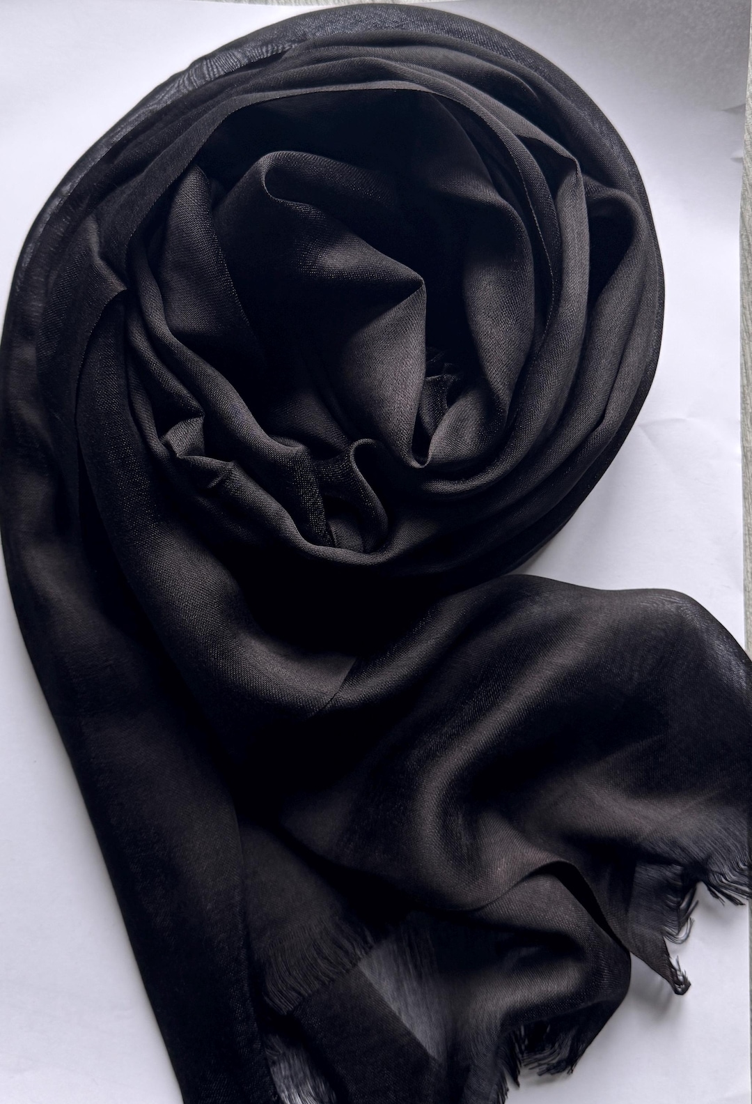 luxury-black-silk-scarf-warp-bridal-wedding-evening-wear-etsy
