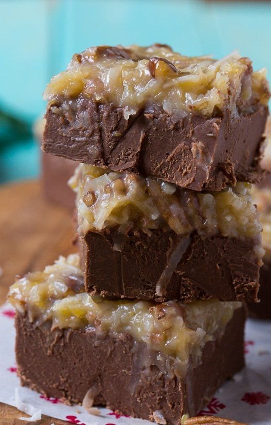 German Chocolate Fudge Etsy