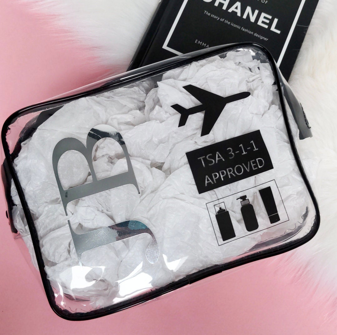 Líquidos Neceser Transparente 20 X 20 Neceser Viaje Piezas