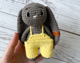 Flopsy Bunny - Peluche - Fait à la main - Jouet au crochet - Jouet en peluche - Jouet animal - Décor de pépinière - Cadeau pour les enfants