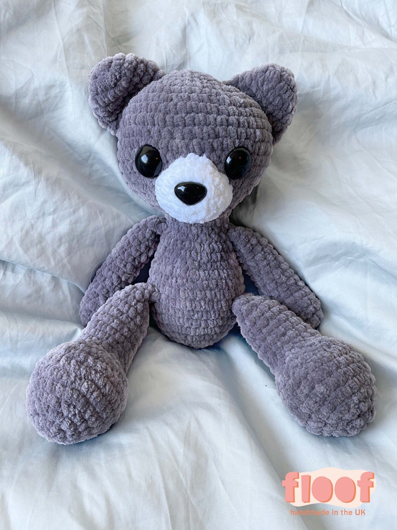 Theo the Teddy Bear Handmade Bear Toy Soft Toy Stuffed Toy Animal Toy Very Soft High Quality Nursery Decor Gift image 3