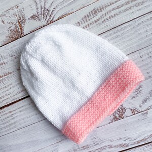 Kids Cardigan Beanie 1-3 y/o Hand knitted High Quality Very Soft Stretchy Oversize for babies image 4