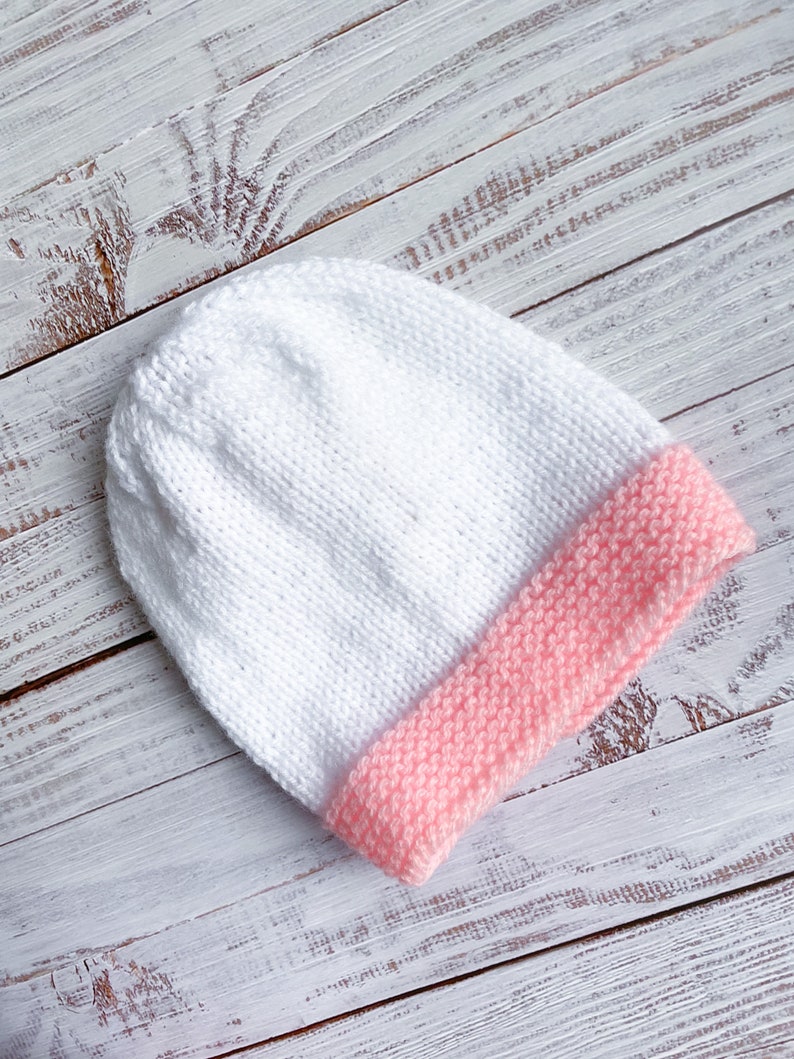 Kids Cardigan Beanie 1-3 y/o Hand knitted High Quality Very Soft Stretchy Oversize for babies image 4