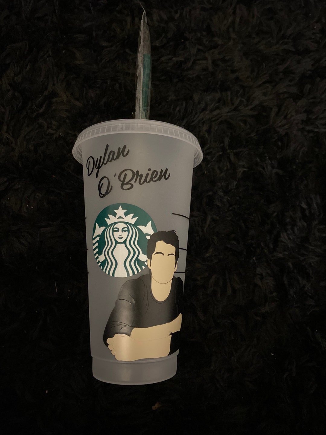 Dylan Obrien Starbucks Cold Cup - Etsy UK