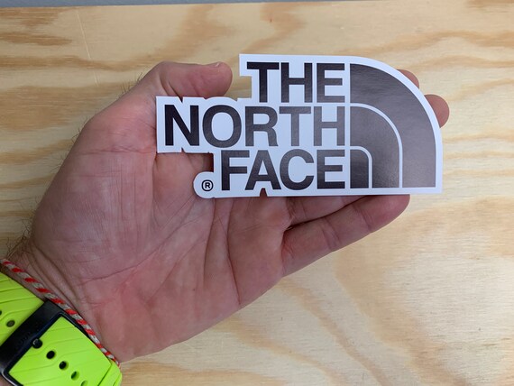 sticker the north face