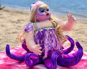 Ursula Octopus Alternative Fantasy Reborn Doll