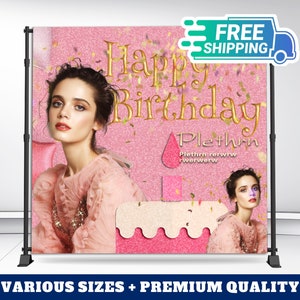 Custom Backdrop Banner | Complete Custom Design | Birthday Party Banner | Event Décor Sign | Photo Booth Backdrop | Step and Repeat