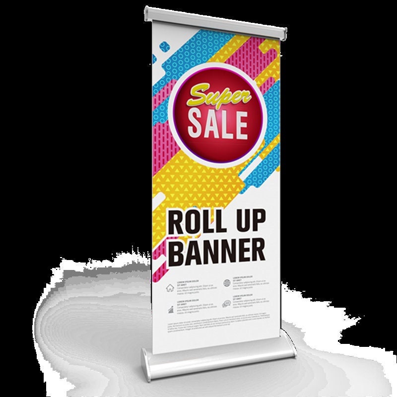 Table Top Banner Personalized Custom Full Colored Mini Etsy