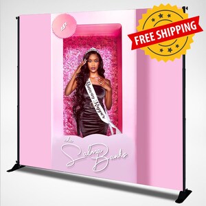 Custom Backdrop Banner | Complete Custom Design | Step and Repeat | Party Decor Sign | Photo Booth Backdrop