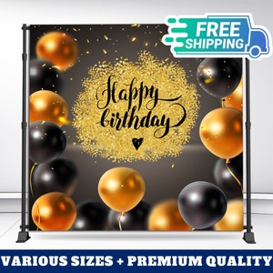 Custom Backdrop Banner | Complete Custom Design | Birthday Party Banner | Event Décor Sign | Photo Booth Backdrop | Step and Repeat