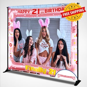 Custom Backdrop Banner | Complete Custom Design | Birthday Party Banner | Event Décor Sign | Photo Booth Backdrop | Step and Repeat