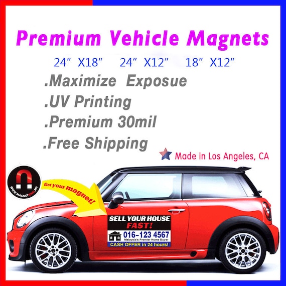 Car & Truck Magnets - Custom Vehicle Magnet Printing