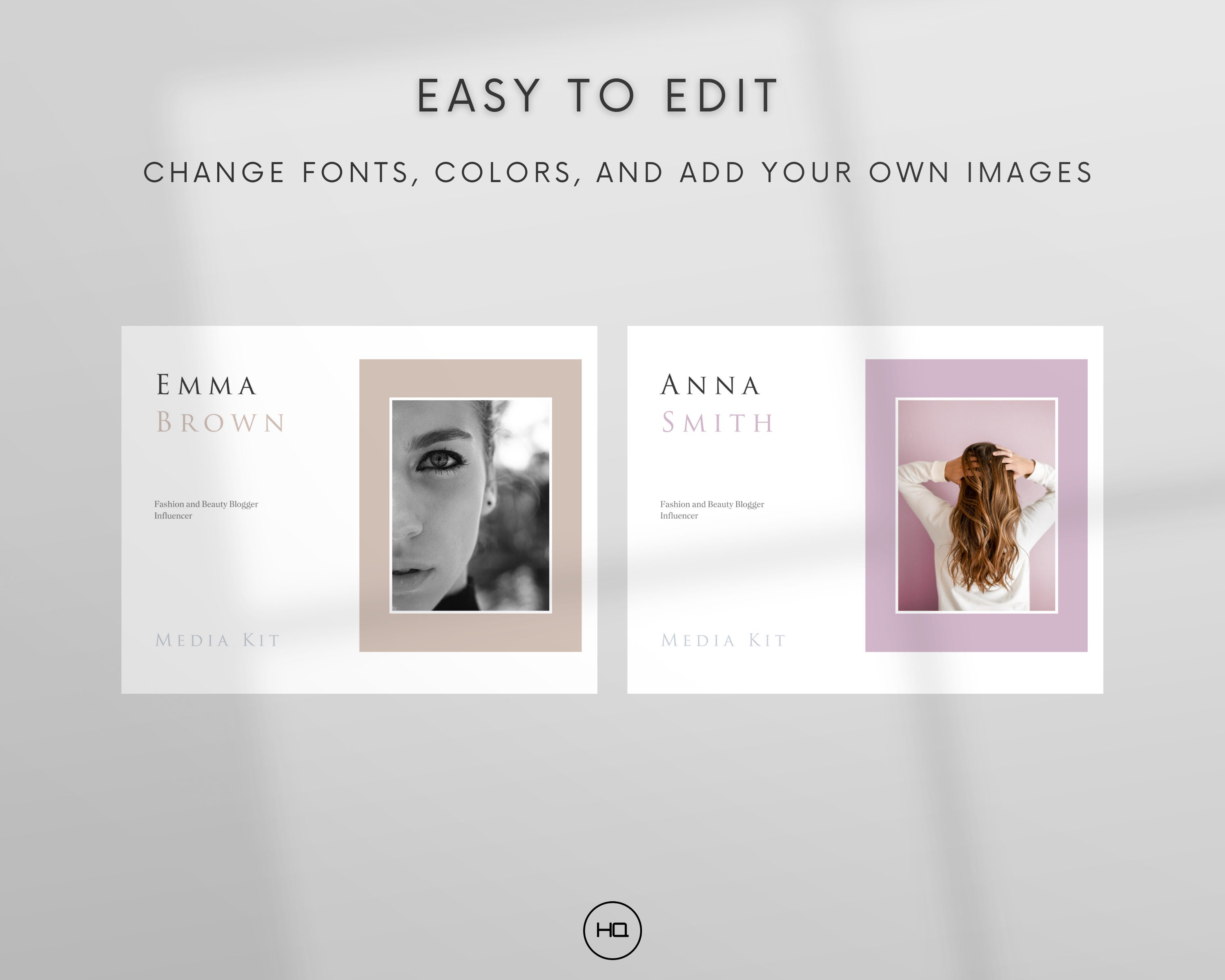 Media Kit Template Canva | 15 Pages for Influencer Media Kit and ...
