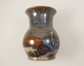 Small Neutral P. Johnson Pottery Vase made in 1981