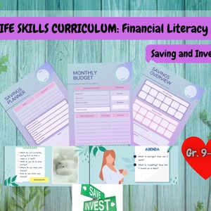 CURRÍCULO DE HABILIDADES PARA LA VIDA - Educación financiera: Ahorro e inversión Grados 9-12+