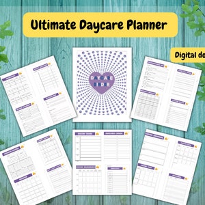 Ultimate Daycare Planner  Digital