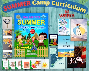 Summer Camp Curriculum: 10-Week Activity Guide (Ages 5-12)