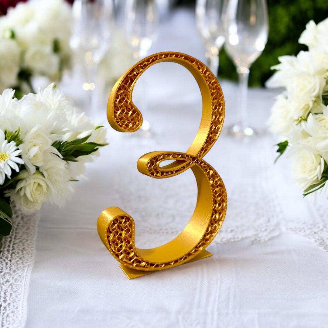 Unique Lace Table Numbers Elegant Wedding Table Numbers With Unique Lace Effect - Etsy