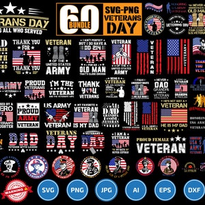 60+ veteran day png, veterans day svg, veterans day gift, Military Svg Bundle, Army Veteran Svg, Us Army svg, Soldier Svg, Veteran Dad svg