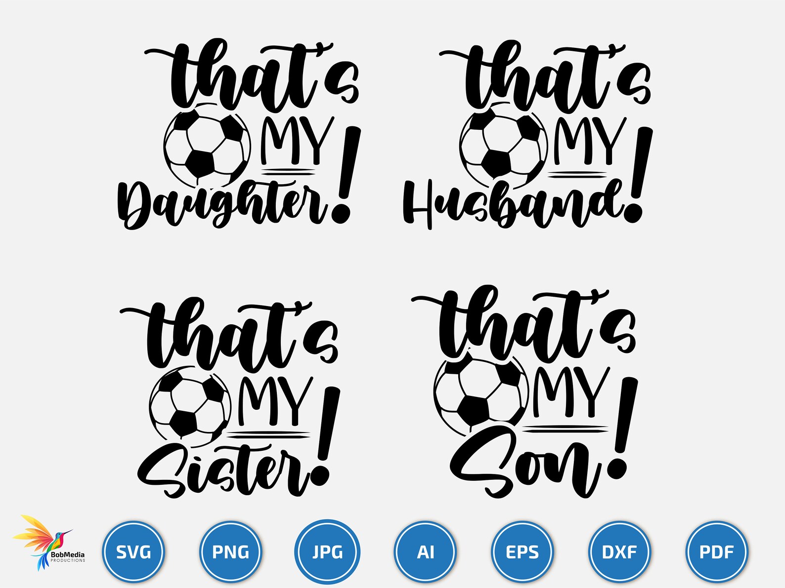 That's My Family Soccer Svg Soccer Team Svg Soccer Name Etsy